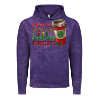 Cloud Purple i run on coffee and christmas cheer Vintage Hoodie - RanaPortraitStore