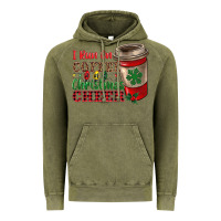 Vintage Olive i run on coffee and christmas cheer Vintage Hoodie - RanaPortraitStore