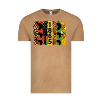 Vintage Camel juneteenth brush stroke 2 Vintage Tee - HRA Design Shop
