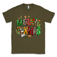 Army Green christmas texas western Classic Tee - AdoDesignShop