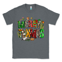 Charcoal Heather christmas texas western Classic Tee - AdoDesignShop