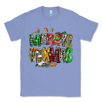Colony Blue christmas texas western Classic Tee - AdoDesignShop
