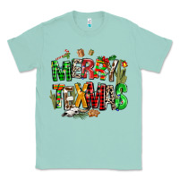 Seafoam christmas texas western Classic Tee - AdoDesignShop