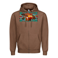 Texas And Map With Longhorn Serape Gemstone Licanse Plate Zipper Hoodie | Teevron