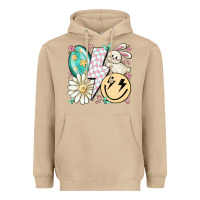 Mushroom retro easter Heavyweight Hoodie - MaliasSmallBusiness