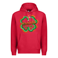 Cardinal teacher st patricks day Premium Hoodie - LillyAllenDesigns