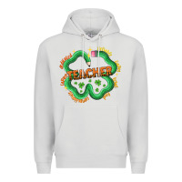 Dove Grey teacher st patricks day Premium Hoodie - LillyAllenDesigns