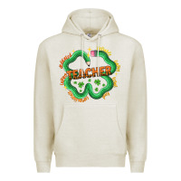 Oatmeal Heather teacher st patricks day Premium Hoodie - LillyAllenDesigns