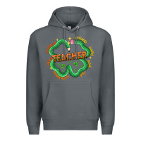Rock teacher st patricks day Premium Hoodie - LillyAllenDesigns