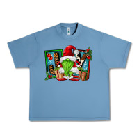 Pebble Blue joy green gnomes Urban Heavy Tee - FaDigitalArtStudio
