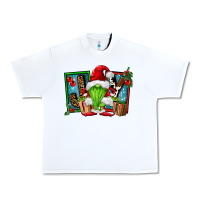 White joy green gnomes Urban Heavy Tee - FaDigitalArtStudio