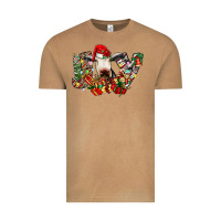 Vintage Camel christmas joy cow Vintage Tee - CowhideDigitalArt