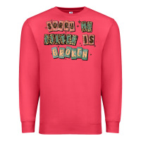 Cardinal sorry my filter is broken Premium Sweatshirt - MaliasSmallBusiness