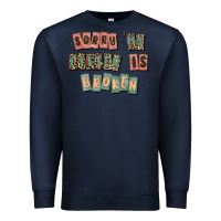 Navy sorry my filter is broken Premium Sweatshirt - MaliasSmallBusiness