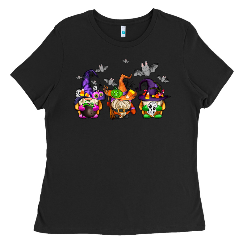 Halloween Gnomes Ladies Tee by AdoDesignShop | Teevron