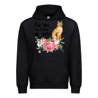 Black Are you kitten me right meow Urban Hoodie - Bettercallsaul