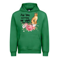 Emerald Are you kitten me right meow Urban Hoodie - Bettercallsaul