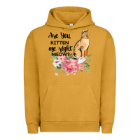 Pigment Peanut Butter Are you kitten me right meow Urban Hoodie - Bettercallsaul