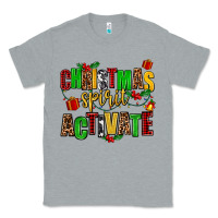 Heather Grey christmas spirit activate Classic Tee - AdoDesignShop