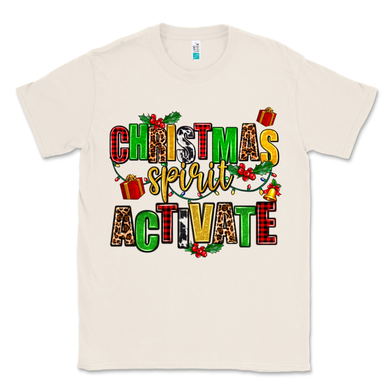 Christmas Spirit Activate Classic Tee by AdoDesignShop | Teevron