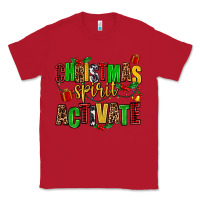 Red christmas spirit activate Classic Tee - AdoDesignShop