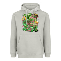 Moon Dust st patrick's day cassette tapes Heavyweight Hoodie - MaliasSmallBusiness