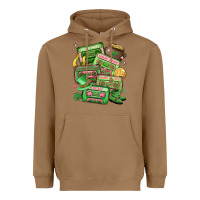 Toasted Coconut st patrick's day cassette tapes Heavyweight Hoodie - MaliasSmallBusiness