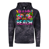 Cloud Black life is better at the beach Vintage Hoodie - texasbilliewilder