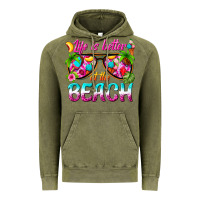 Vintage Olive life is better at the beach Vintage Hoodie - texasbilliewilder