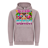 Vintage Zinc life is better at the beach Vintage Hoodie - texasbilliewilder