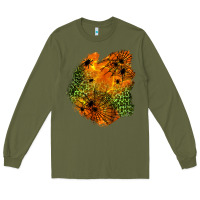 Army Green spider leopard  halloween patch Long Sleeve Tee - BundleAndBundleShop