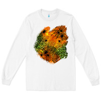 White spider leopard  halloween patch Long Sleeve Tee - BundleAndBundleShop
