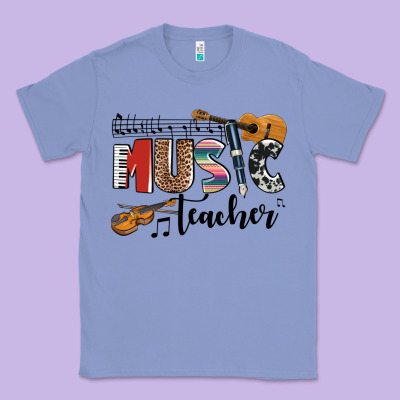 Music Teacher Classic Tee Designed By Adodesignshop