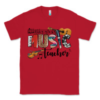 Red music teacher Classic Tee - AdoDesignShop