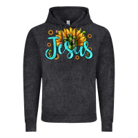 Vintage Black jesus sunflower Vintage Hoodie - JahusDesignShop