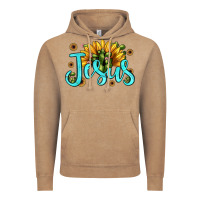 Vintage Coffee jesus sunflower Vintage Hoodie - JahusDesignShop