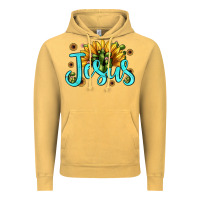 Vintage Mustard jesus sunflower Vintage Hoodie - JahusDesignShop