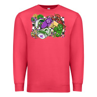 Cardinal gamer mardi gras game controller Premium Sweatshirt - MaliasSmallBusiness
