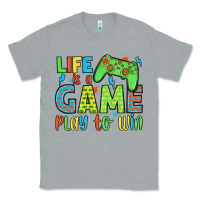 Heather Grey life is a game play to win Classic Tee - JahusDesignShop
