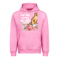 Fuchsia Pink Cat Maine coon gift kidding kitten meow pussycat Urban Hoodie - Bettercallsaul