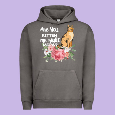 Cat Maine Coon Gift Kidding Kitten Meow Pussycat Urban Hoodie Designed By Bettercallsaul
