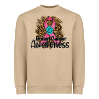 Breast Cancer Awareness Heavyweight Sweatshirt | Teevron