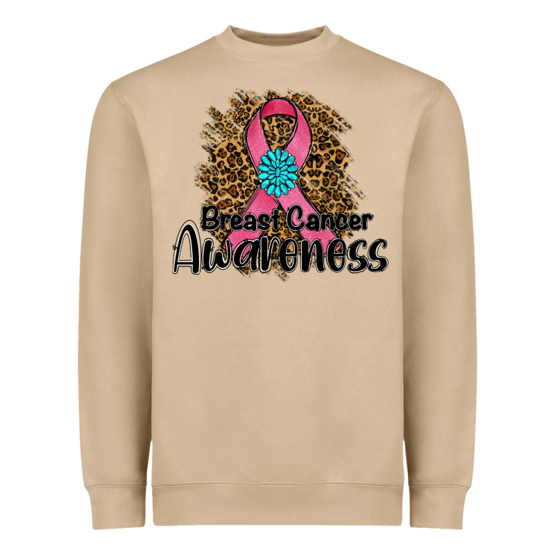 Breast Cancer Awareness Heavyweight Sweatshirt by RanaPortraitStore | Teevron