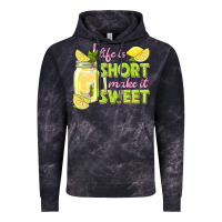 Cloud Black life is  make it sweet Vintage Hoodie - texasbilliewilder