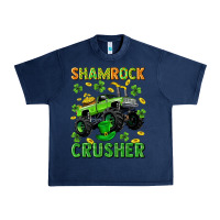 Navy st patricks shamrock crusher Urban Heavy Tee - Neo Western