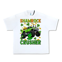 White st patricks shamrock crusher Urban Heavy Tee - Neo Western