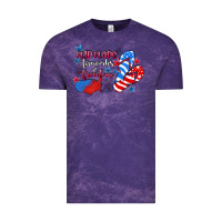 Flip Flops Fireworks & Freedom 4th Of July Vintage Tee | Teevron