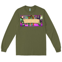 Army Green custom name momster license plate template Long Sleeve Tee - BundleAndBundleShop