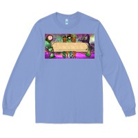 Colony Blue custom name momster license plate template Long Sleeve Tee - BundleAndBundleShop