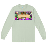 Matcha custom name momster license plate template Long Sleeve Tee - BundleAndBundleShop